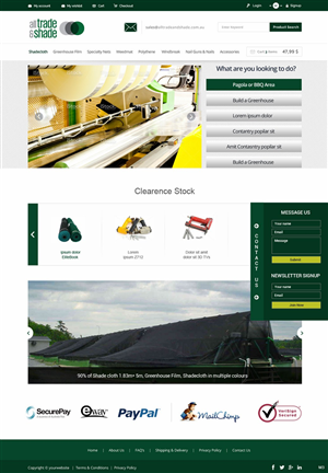 Web Design par pb pour ce projet | Design : #4534606