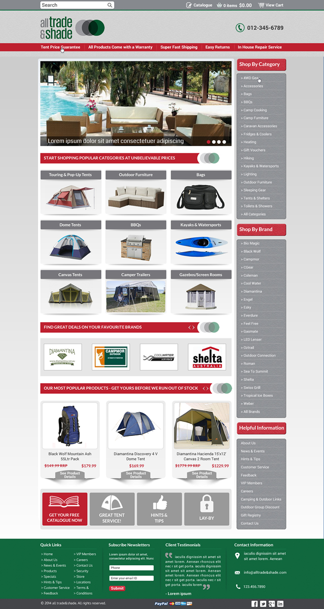 Web Design by Sbss for this project | Design #4533291