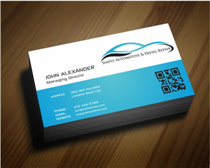 Business Card Design by AwsomeD for this project | Design: #4532013