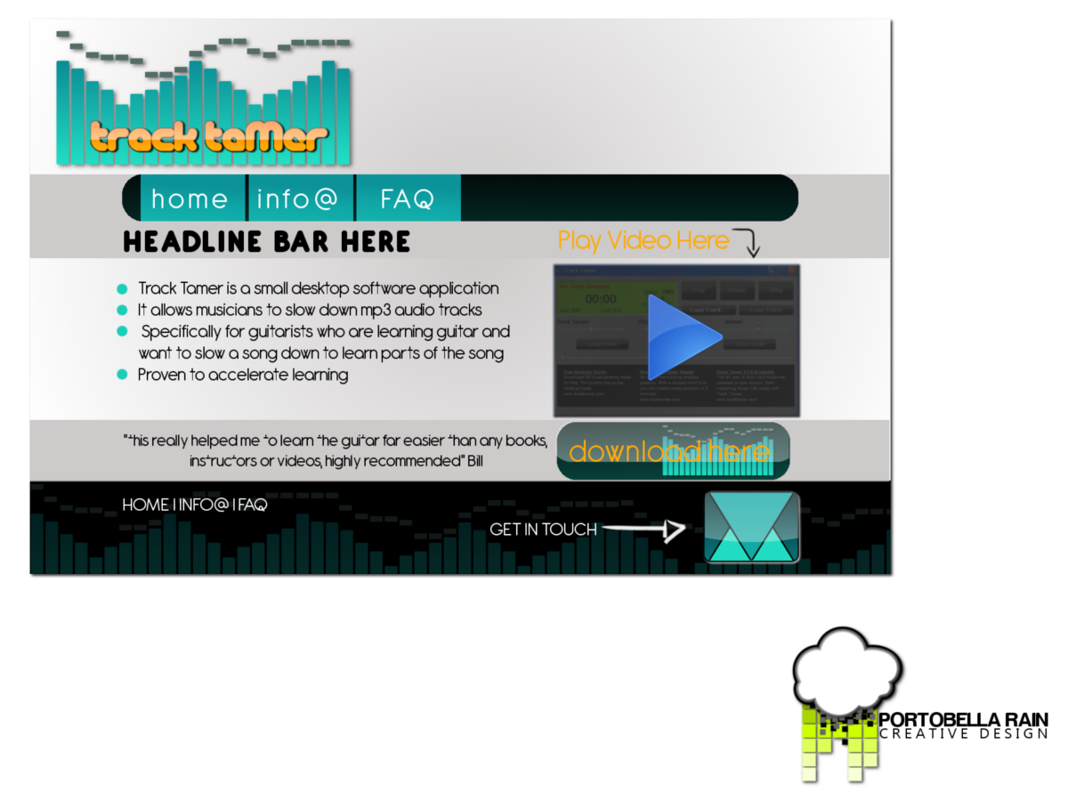 Design de Page d'Accueil par CutCorner Creatives pour ce projet | Design #202441