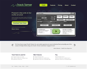 Landing Page Design by Dinil Valsan