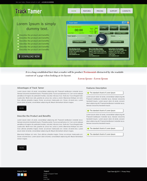 Landing Page-Design von Rohit Gangully für dieses Projekt | Design #209772