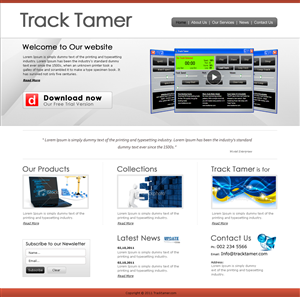 Landing Page-Design von LogoDesigns.ae für dieses Projekt | Design #203170