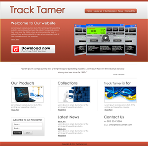 Landing Page-Design von LogoDesigns.ae für dieses Projekt | Design: #203171