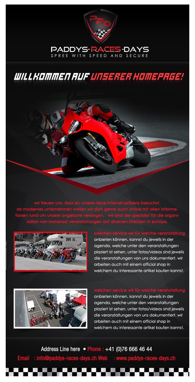 Diseño de Newsletter por Best Design Hub para Paddys-Races-Days | Diseño #4542489