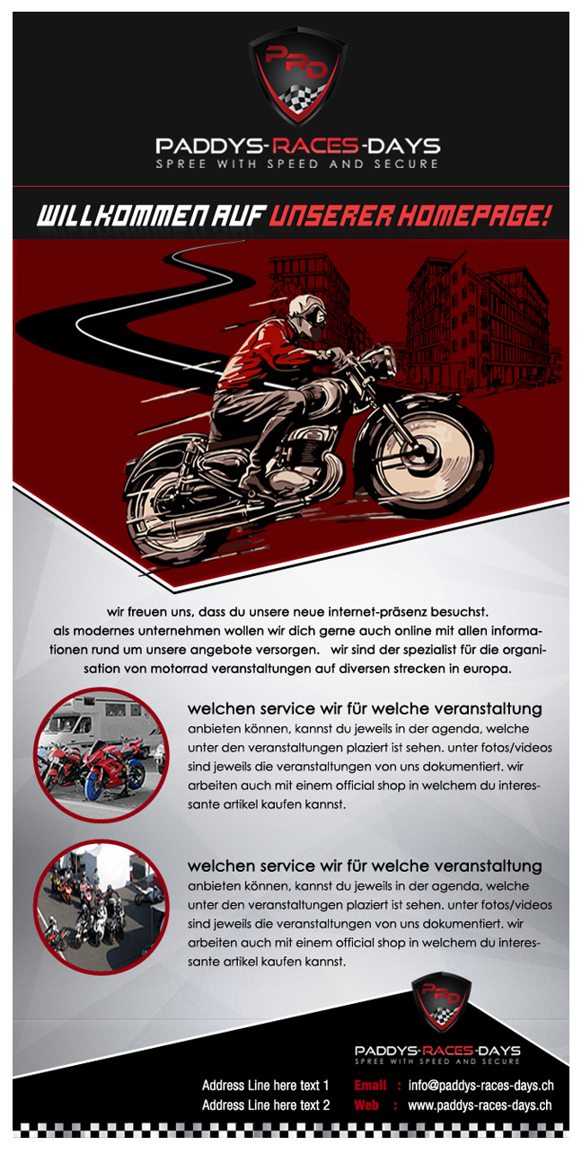 Newsletter Design by Best Design Hub for Paddys-Races-Days | Design #4543401