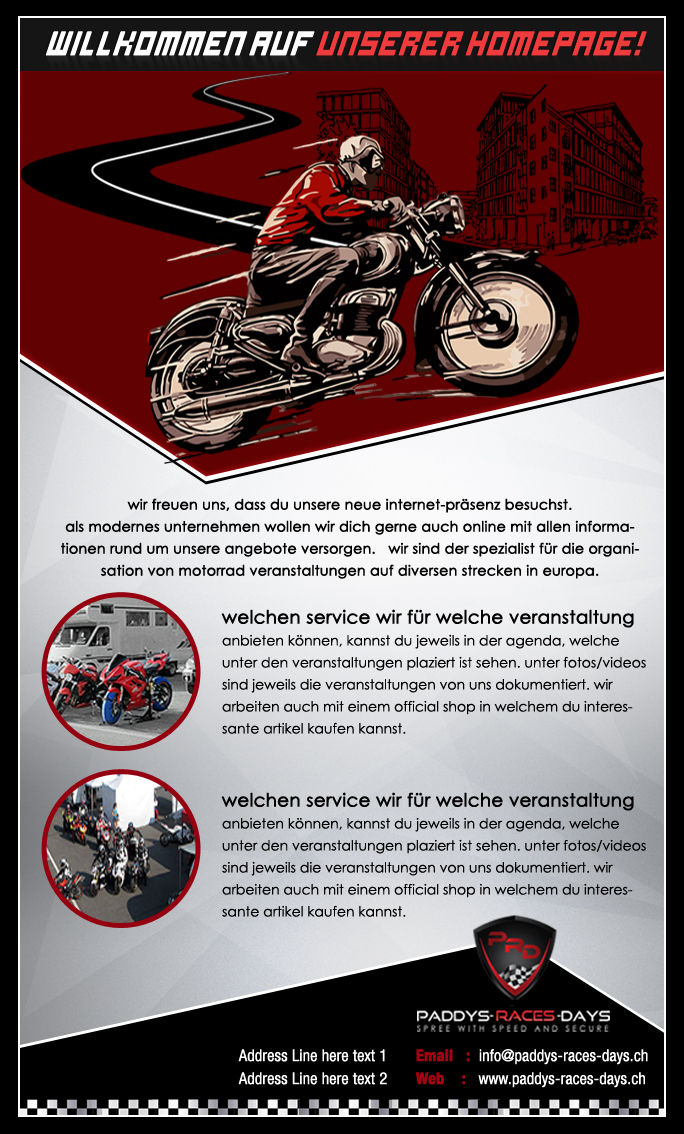 Design de Newsletter par Best Design Hub pour Paddys-Races-Days | Design #4543416