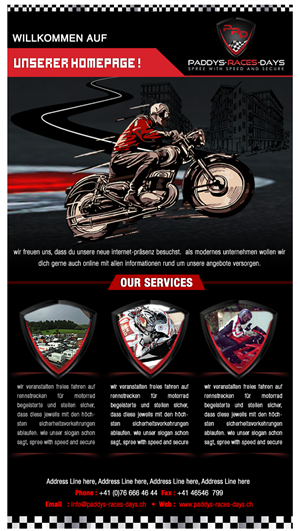 Newsletter Design by Best Design Hub for Paddys-Races-Days | Design: #4545930