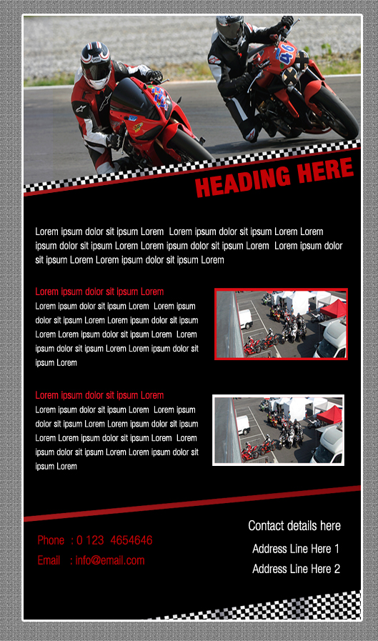 Newsletter Design by bangraphics for Paddys-Races-Days | Design #4542908