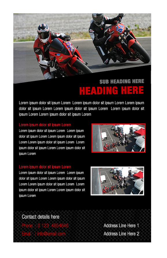 Newsletter Design by bangraphics for Paddys-Races-Days | Design #4542915