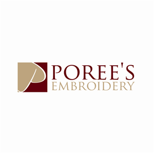 Logo Design by Design Possibilities for Poree's Embroidery | Design: #1291706