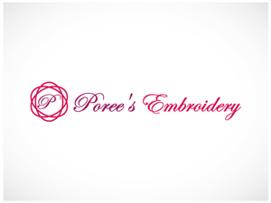 Diseño de Logo por luckybamboo para Poree's Embroidery | Diseño #1290507