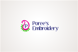 Logo Design by Toota Designs for Poree's Embroidery | Design: #1294893