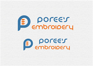 Logo Design by sandeepkhunt for Poree's Embroidery | Design: #1285421