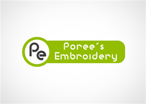 Logo Design by sandeepkhunt for Poree's Embroidery | Design: #1285450