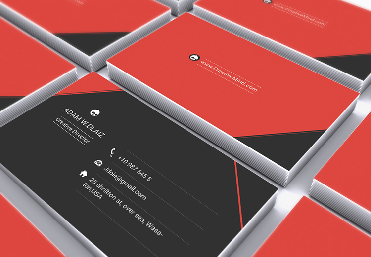 Business Card Design by adamhfarid for this project | Design #4564829