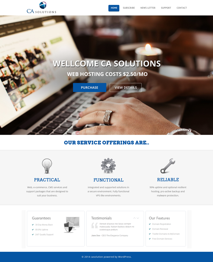 Web Design by Ahmed @li for this project | Design #4532518