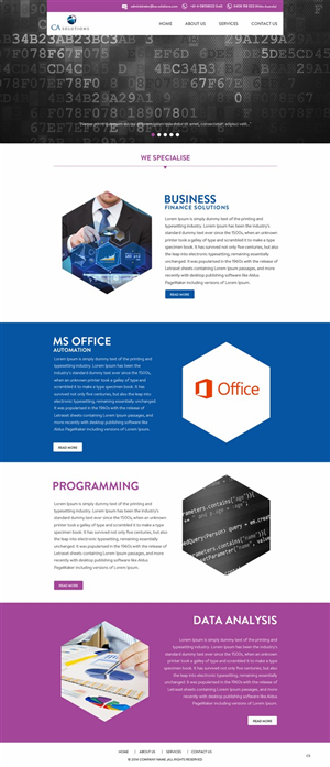 Web-Design von pb für dieses Projekt | Design: #4572897