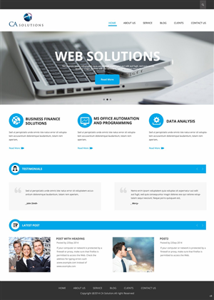Web Design by pb for this project | Design: #4572920