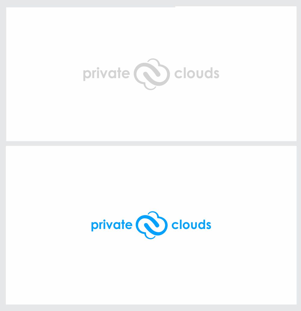 Logo Design by Racer for Private Clouds Ltd | Design #4650466