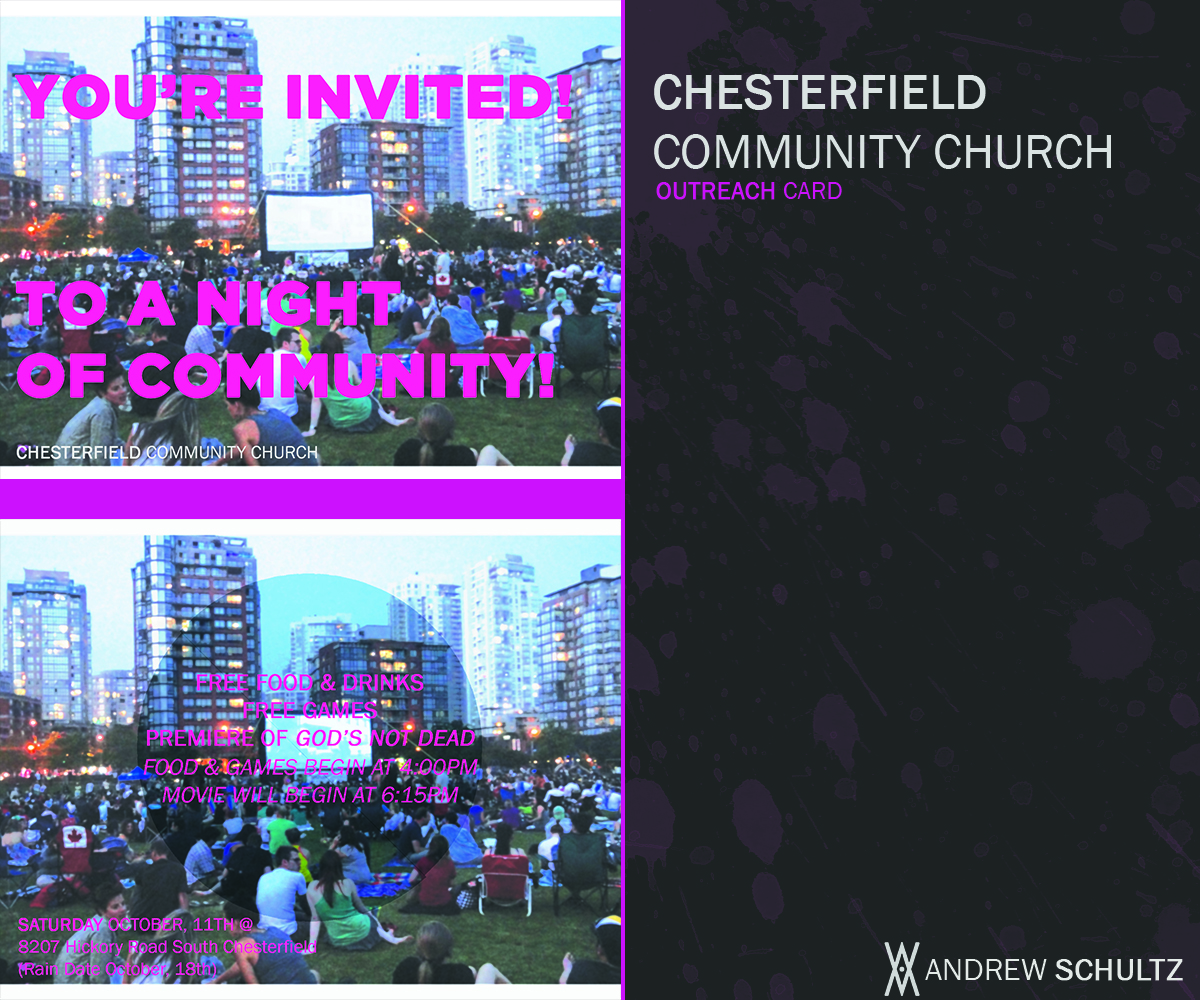 Postcard Design by Andrew Schultz for this project | Design #4536014