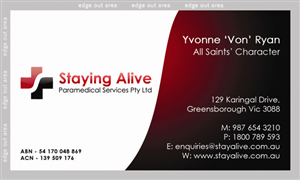 Stationery Design by HyperTime Studio for Staying Alive Paramedical Services Pty Ltd | Design: #202623