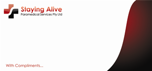 Stationery Design by HyperTime Studio for Staying Alive Paramedical Services Pty Ltd | Design: #202629
