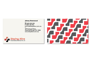 Stationery Design by Fumarol for Staying Alive Paramedical Services Pty Ltd | Design: #203579
