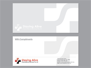 Stationery Design by Fumarol for Staying Alive Paramedical Services Pty Ltd | Design: #204538