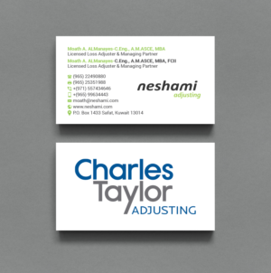 Business Card Design - Local Loss Adjusting Office | Business Card Design by R.design