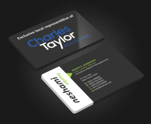 Business Card Design - Local Loss Adjusting Office | Business Card Design by Uttom 2