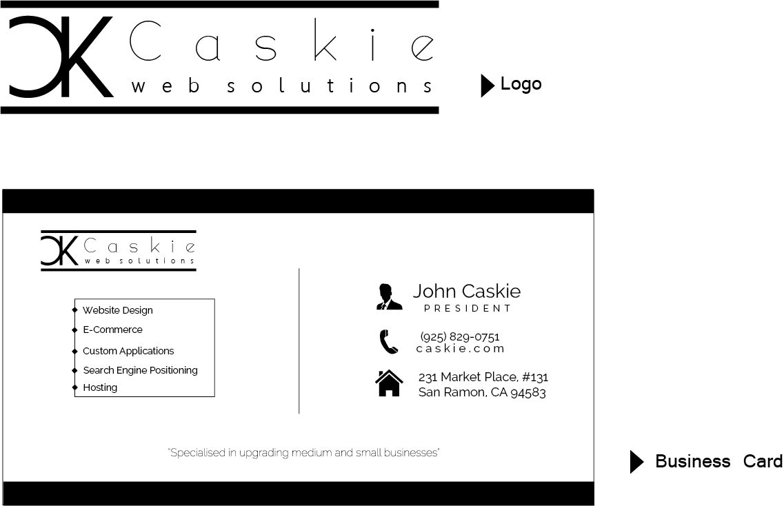 Logo Design by GerardMarti for Caskie Web Solutions | Design #4543006