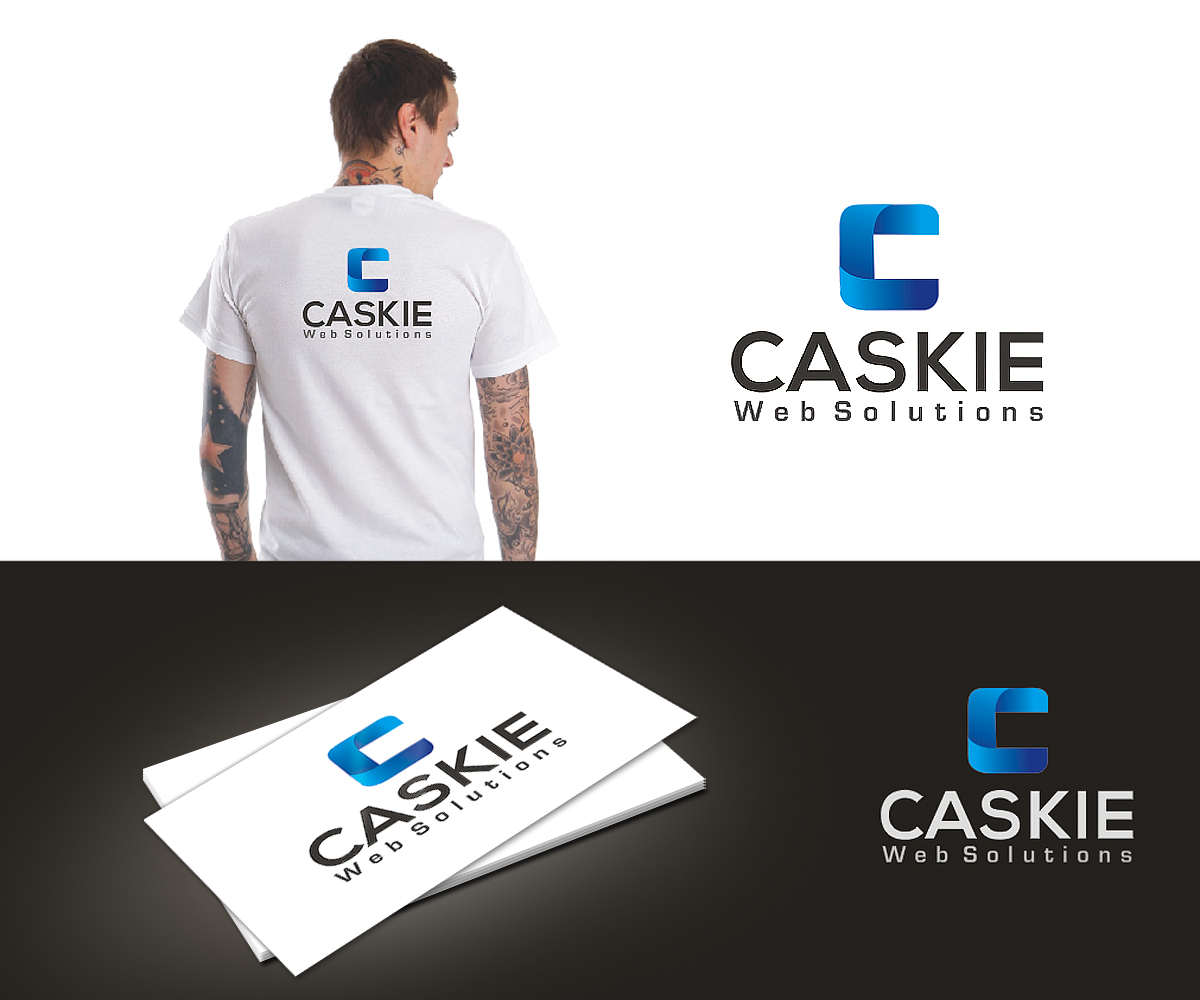 Logo-Design von Vishak vasu für Caskie Web Solutions | Design #4602419