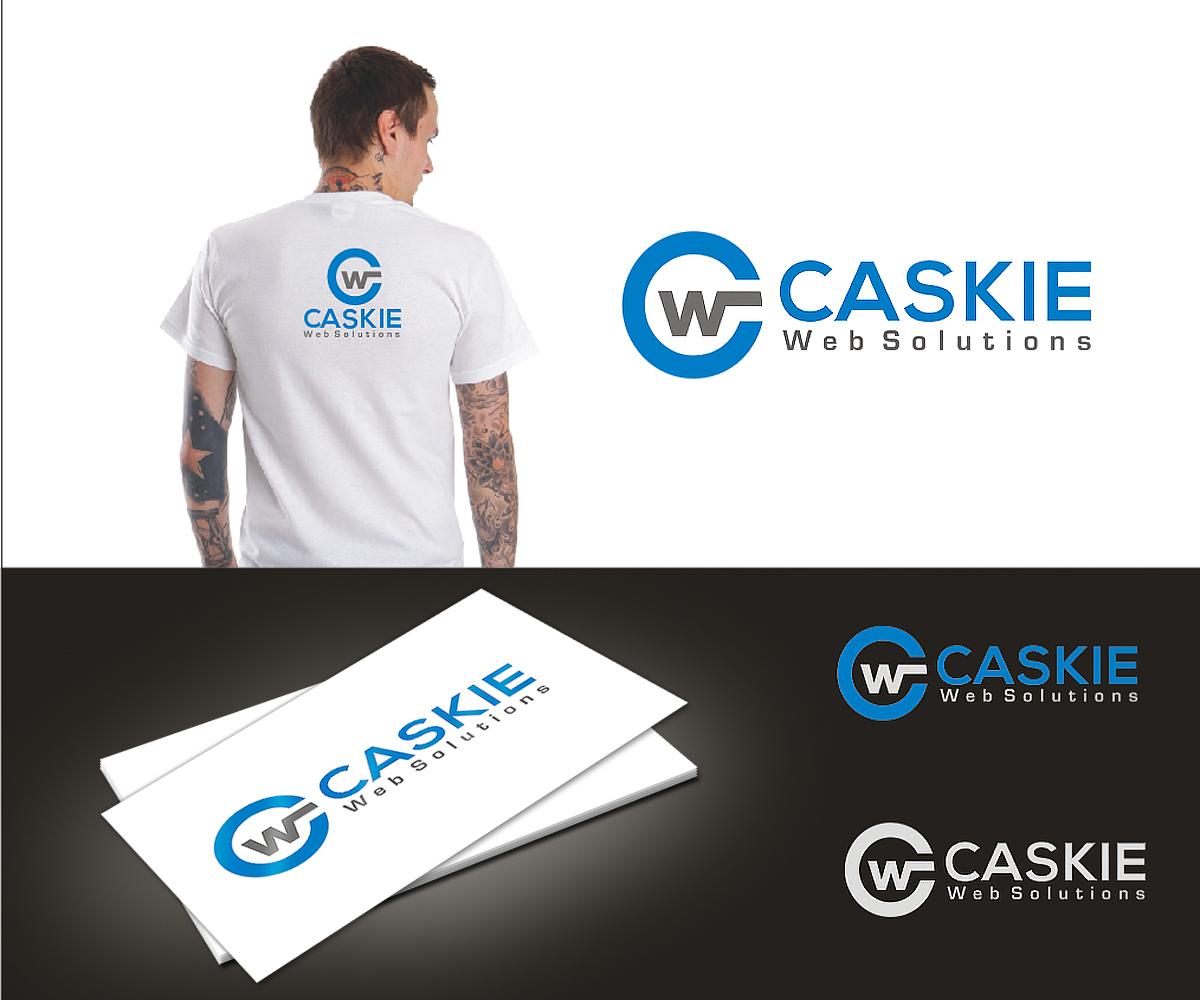 Logo-Design von Vishak vasu für Caskie Web Solutions | Design #4655180