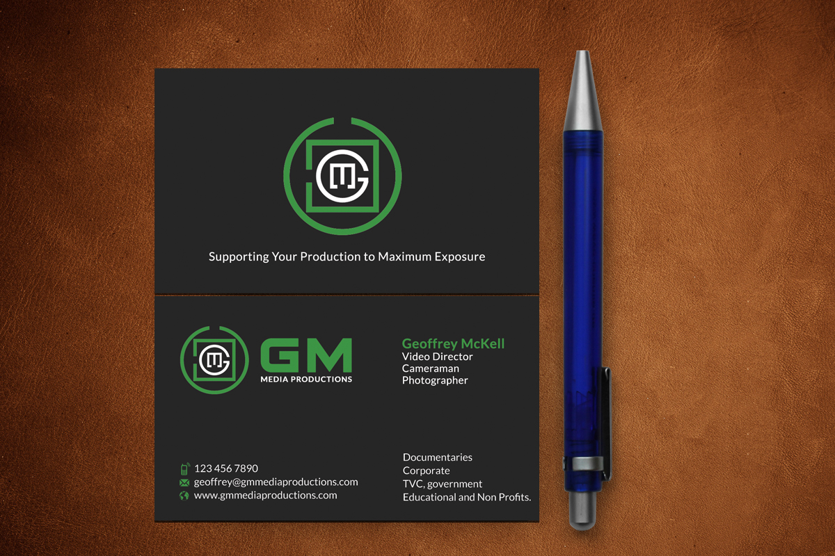 Business Card Design by Sarah Haroon for this project | Design #4561742