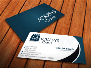 Innovative modern square business card design for law firm