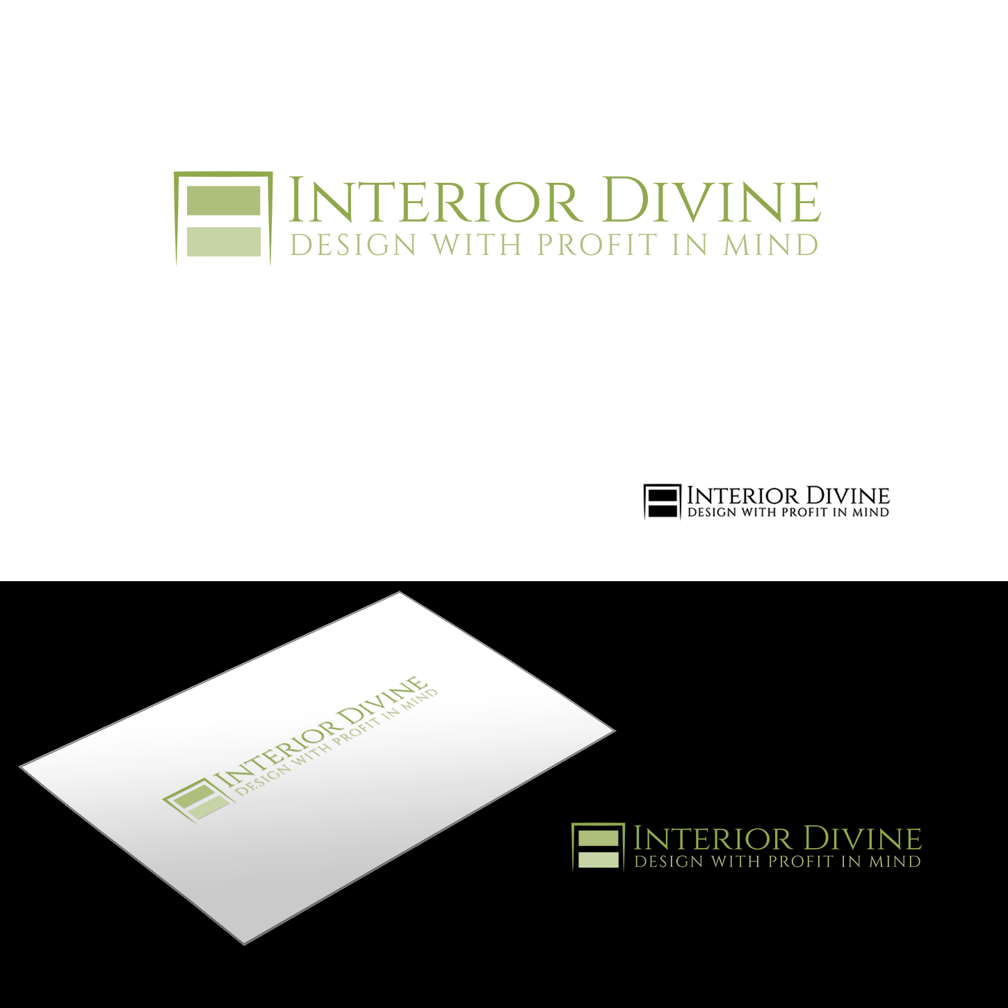 Logo Design by Pixi Dust for Interior Divine Property Styling  | Design #4537753