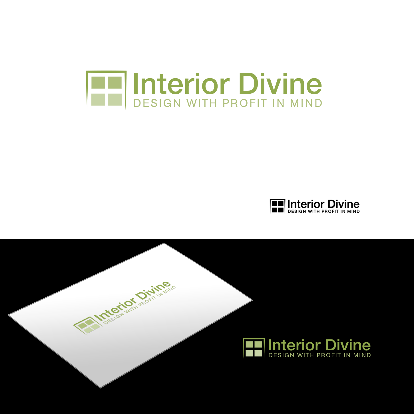 Logo Design by Pixi Dust for Interior Divine Property Styling  | Design #4537757