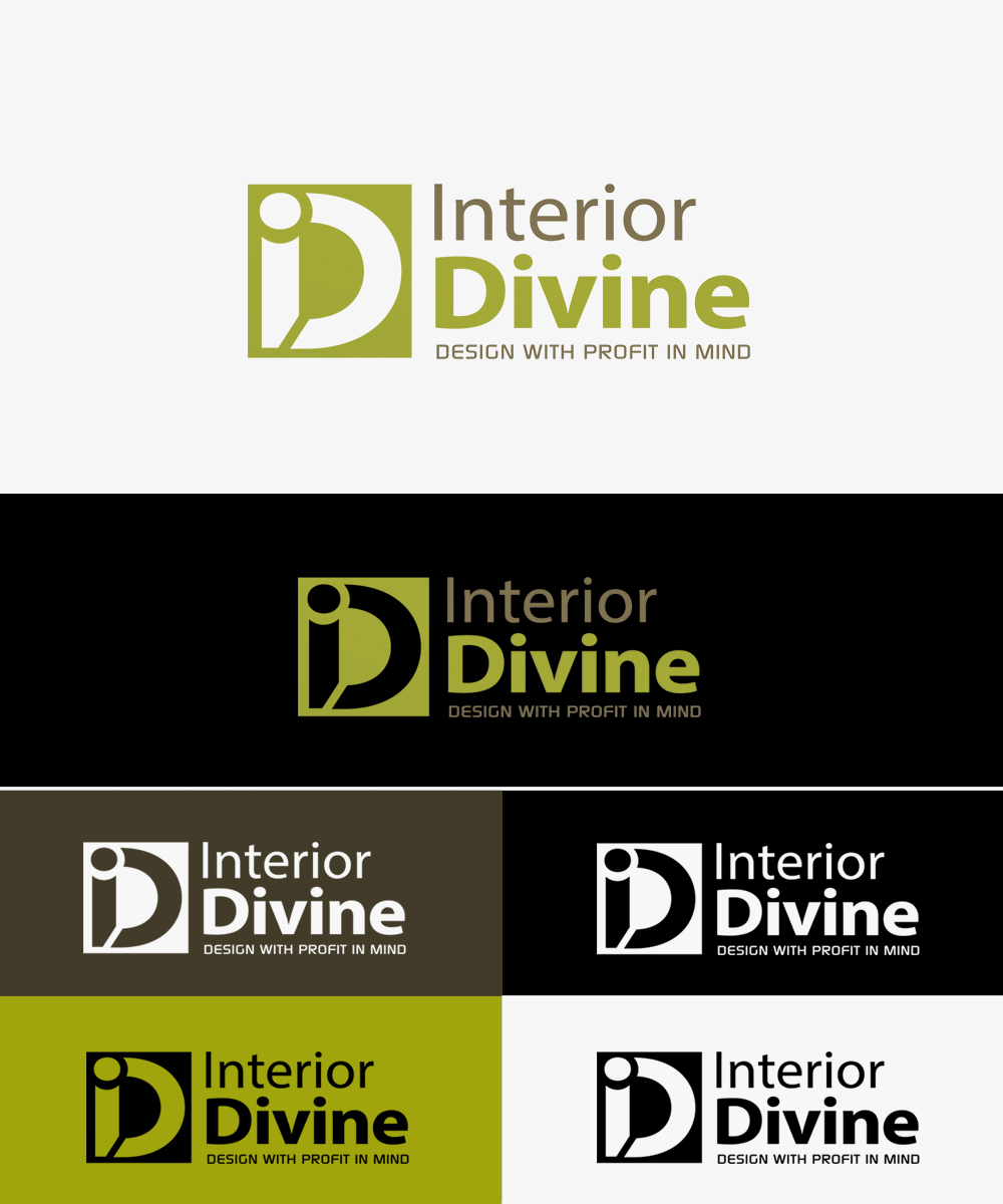 Logo Design by Ethien for Interior Divine Property Styling  | Design #4567635