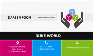 Business Card Design by stwebre1a