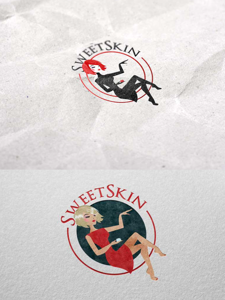Logo Design by svetlanadragicevic for SweetSkin | Design #4569480