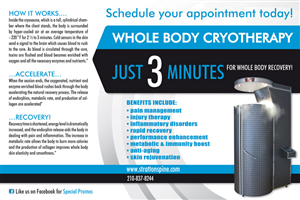 Chiropractic Office Needs a Poster for Cryotherapy | Poster-Design von kresh