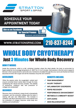 Poster Design by Owaisias for Stratton Sport & Spine | Design: #1286077