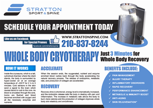 Poster Design by Owaisias for Stratton Sport & Spine | Design: #1286108
