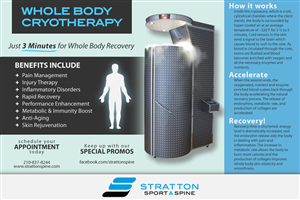 Poster Design by dpsd07042 for Stratton Sport & Spine | Design: #1295131