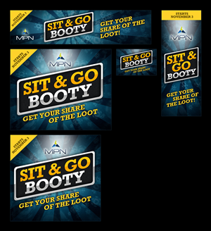Banner Ads for Online Poker Promotion | Design de Bannière  par designhero