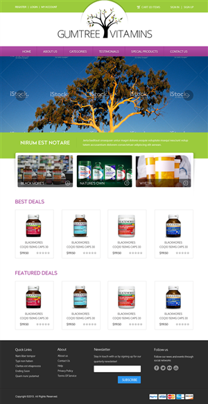Wordpress Design by Infinity Pix for this project | Design: #4562641