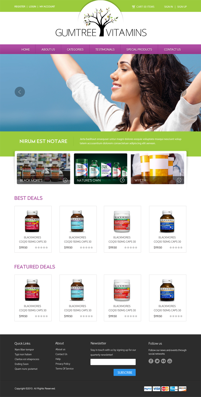 Wordpress Design by Infinity Pix for this project | Design #4562649