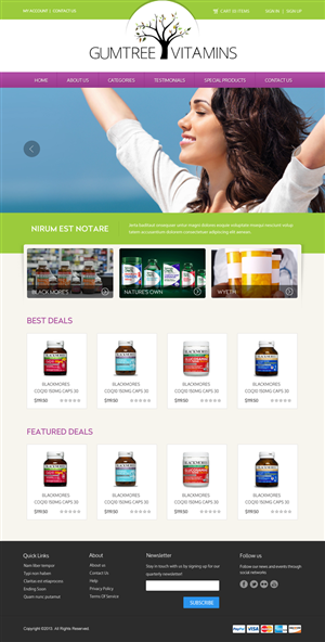 Wordpress Design by Infinity Pix for this project | Design: #4624229