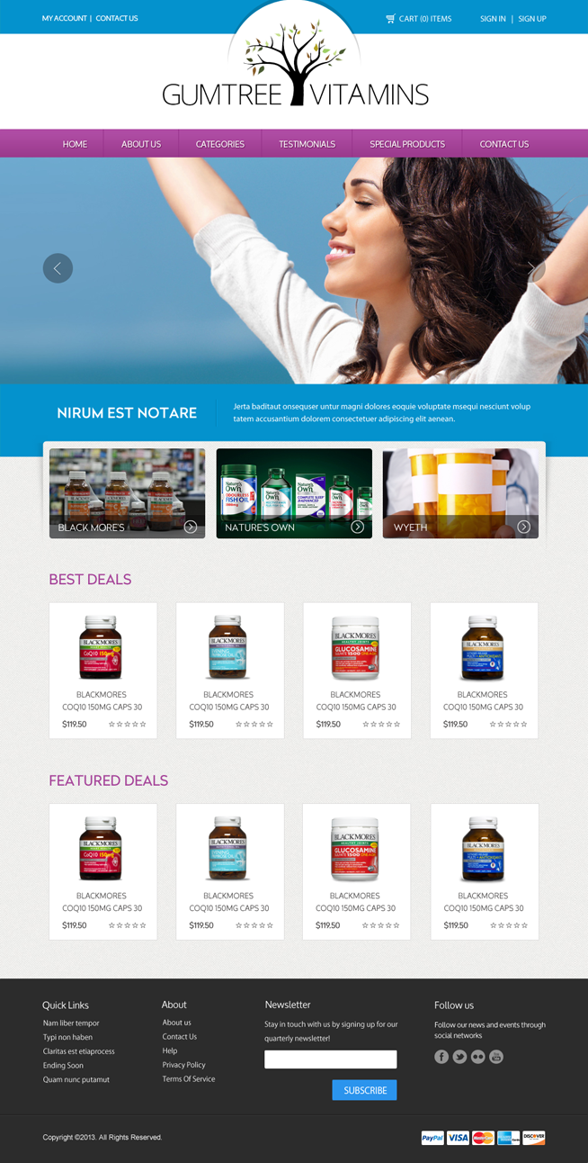 Wordpress Design by Infinity Pix for this project | Design #4624233